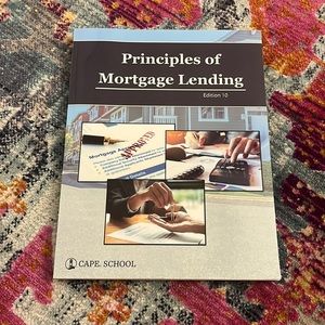 BRAND NEW PRINCIPLES OF MORTGAGE LENDING ED. 10 CAPE SCHOOL BOOK